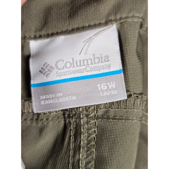 Columbia Silver Ridge Utility Capri Womens 16W Omni Shade Sun Protection Pants - Picture 11 of 11